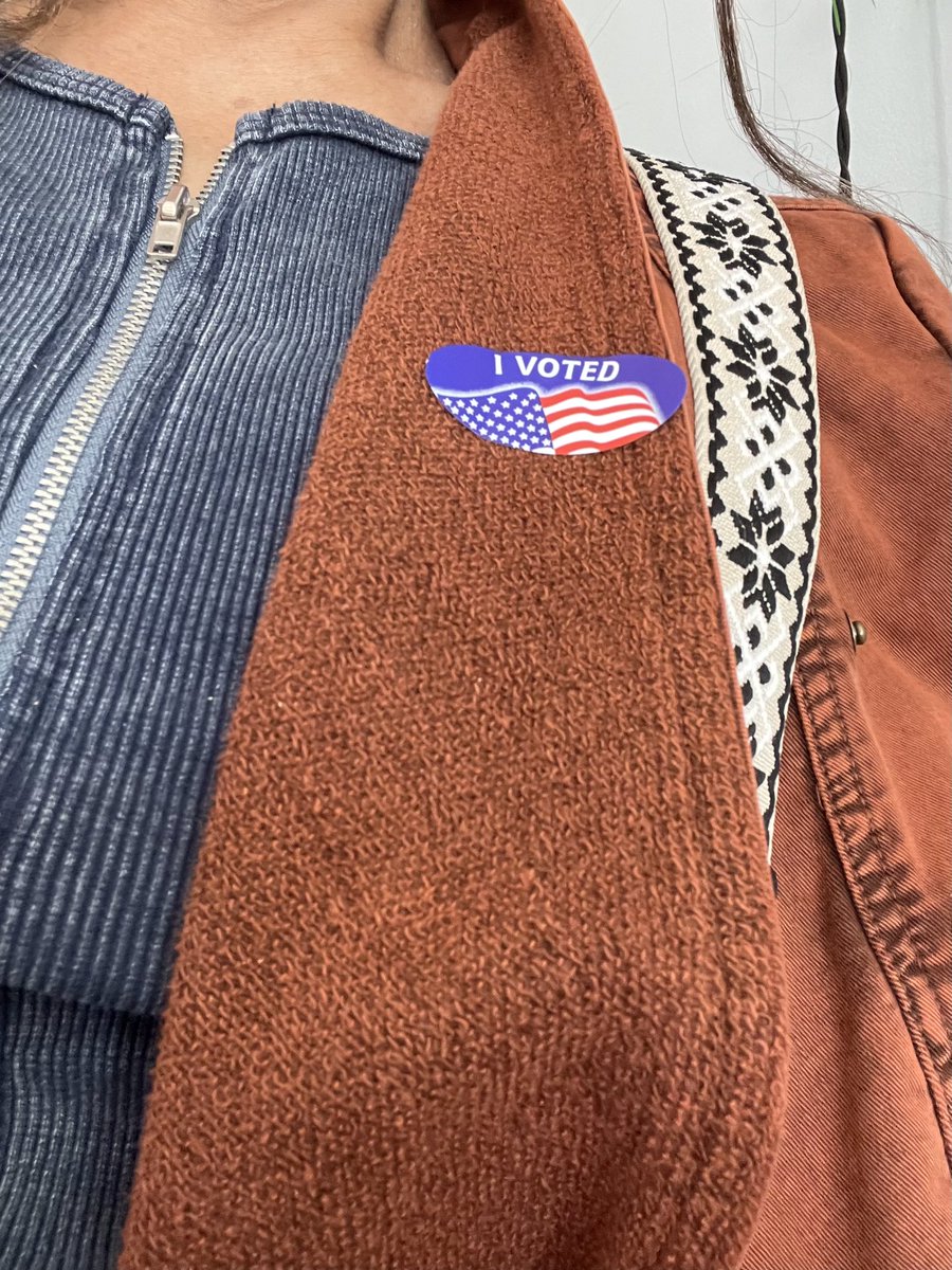 Yep, voted #HarrisWalz2024