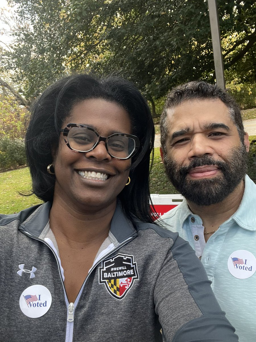Hubby and I got to cast our votes together this morning.  Breakfast and voting make a great date! 🗳️🥰 Thankful to have this right and responsibility.