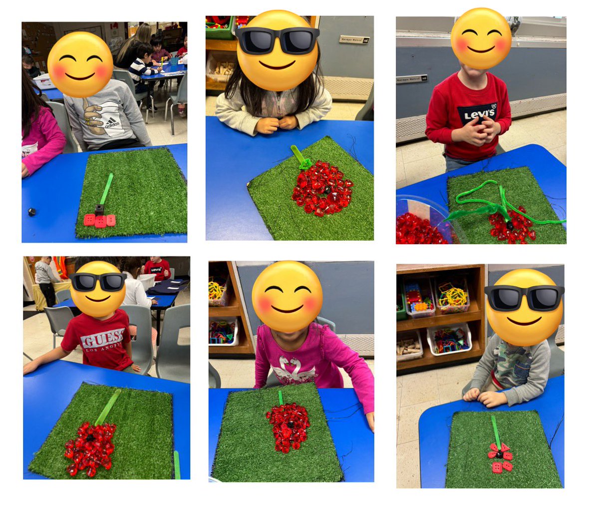 Can you make a poppy with loose parts?