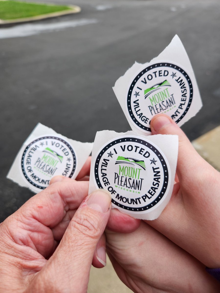 We voted! I teared up when they cheered for my son who had just registered (my daughter registered years ago). #TeamKamala #BlueWave2024