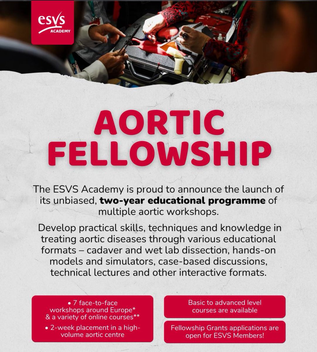 MarkvardMoeller's tweet photo. As part of the #ENHANCEOpenAorticRepair faculty @VascularCph I’m thrilled we have kicked of the first online workshop for the ESVS aortic fellows covering the topic on Open Aortic Repair 

@ESVSmembership @EVST_ESVS @rebecca_skov @EibergJonas 
#aortaed #vasculartraining https://t.co/ZhChqDcPLC