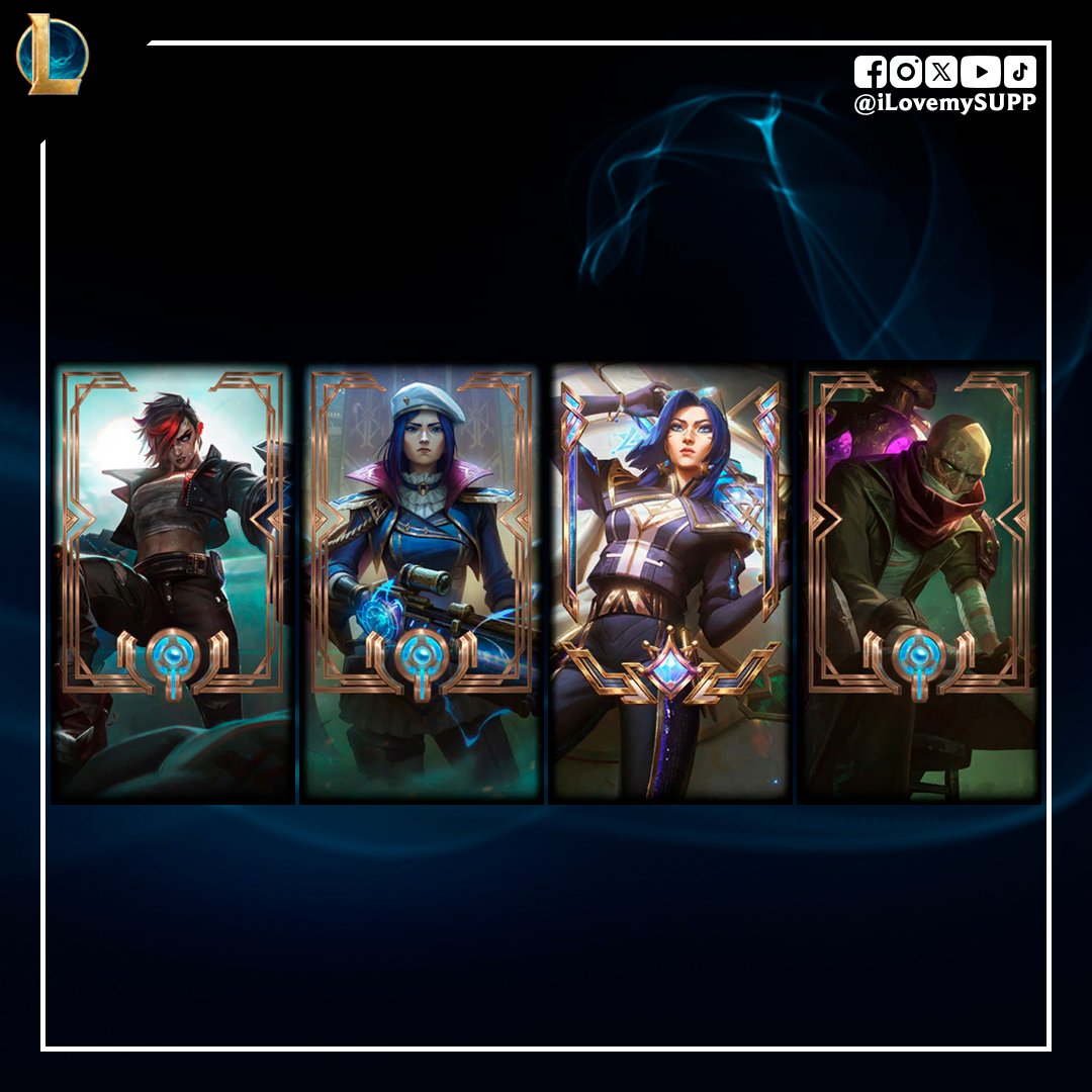 Bordes especiales de pantalla de carga para la versión 14.23.

#LeagueOfLegends #Arcane