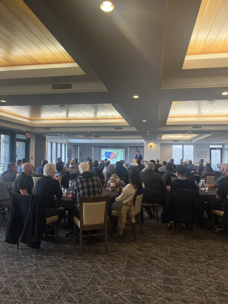 2024 Saskatchewan Turfgrass Association Fall Windup. Great turn out for Day 1. #Saskturf