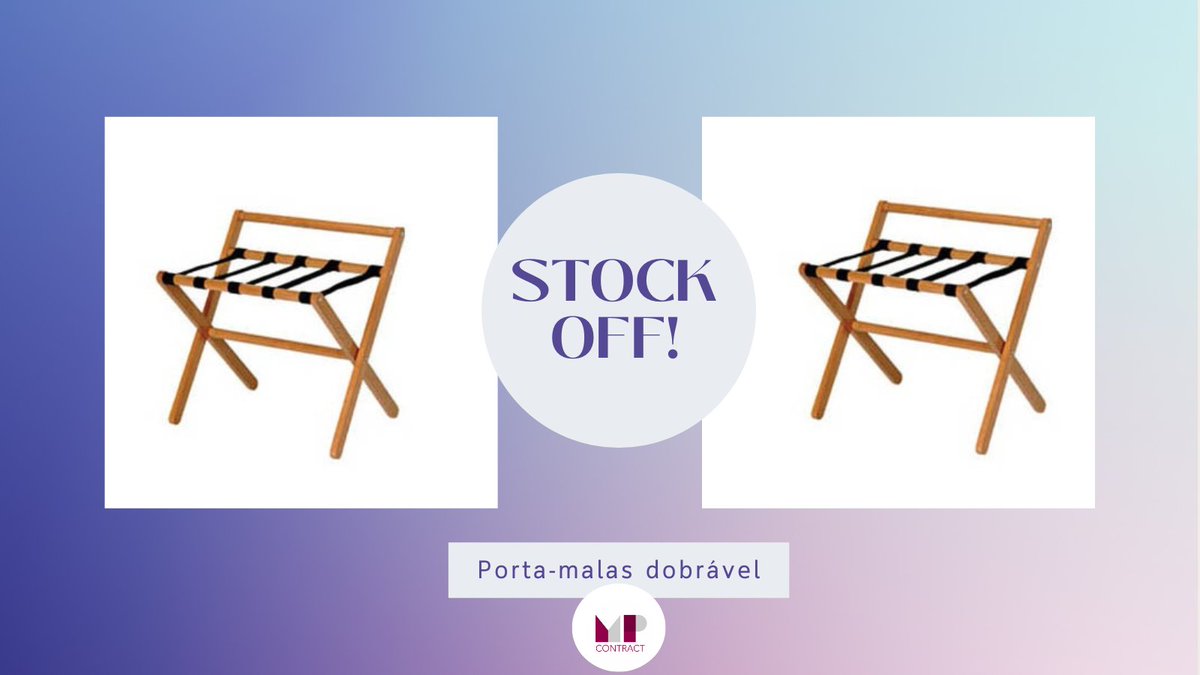 mpcontract1's tweet photo. STOCK OFF! Limitado ao stock existente!⏳
Porta-malas madeira BVS 412: 42,0 € (+23% IVA)
Carga até 50 kg; 1240x650x950 cm
Encomende já 📧 alexandre@mpcontract.pt
Descubra a nossa oferta em🌐 https://t.co/2UHqDAcQhI
#Portugal #MPContract #mobiliariohotelaria #hospitalityfurniture https://t.co/bM3QFRiz1e