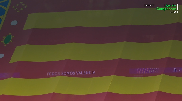 👏 Precioso minuto de silencio en el Bernabéu en honor a las víctimas en Valencia como consecuencia de la DANA

#UCL