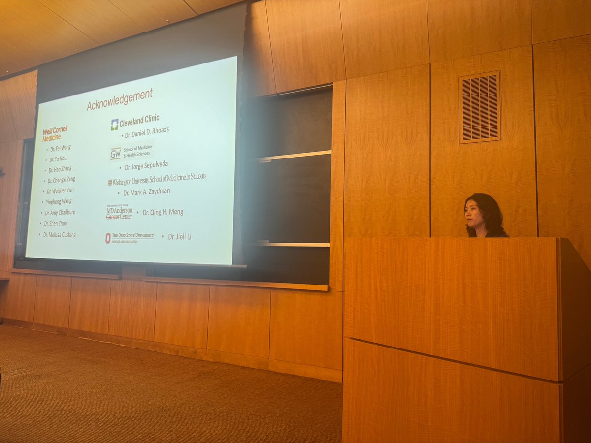 Thanks to everyone who joined yesterday’s Grand Rounds! <a href="/NYUGSOM_Path/">NYU GSOM Pathology</a> was thrilled to host Dr. He Sarina Yang, who shared fascinating insights on using machine learning to improve diagnostic algorithms and lab stewardship. #NYUPathology #Pathmatch25 #Path2path