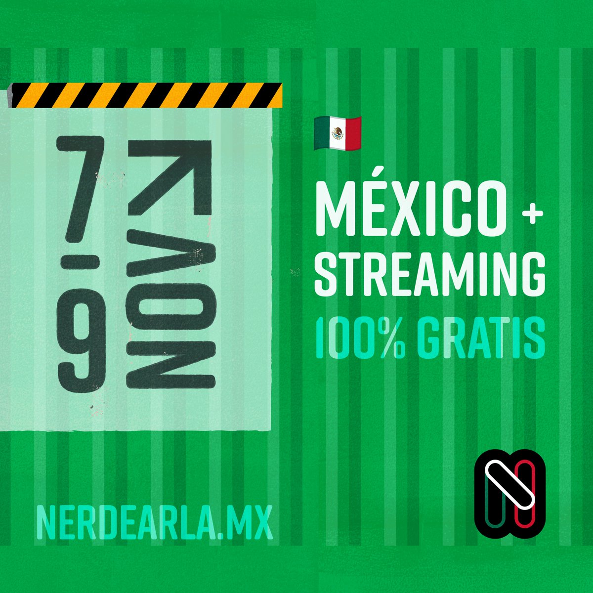 Llega <a href="/nerdearla/">#nerdearla</a> México 2024.
Estaremos presentes con una Lightning Talk.
¡Aparta tu lugar!
📲7 de noviembre: charlas virtuales
📅8 y 9 de noviembre: presencial en <a href="/expo_reforma/">Expo Reforma</a> + streaming
Regístrate 100% gratis ➡️ nerdearla.mx
