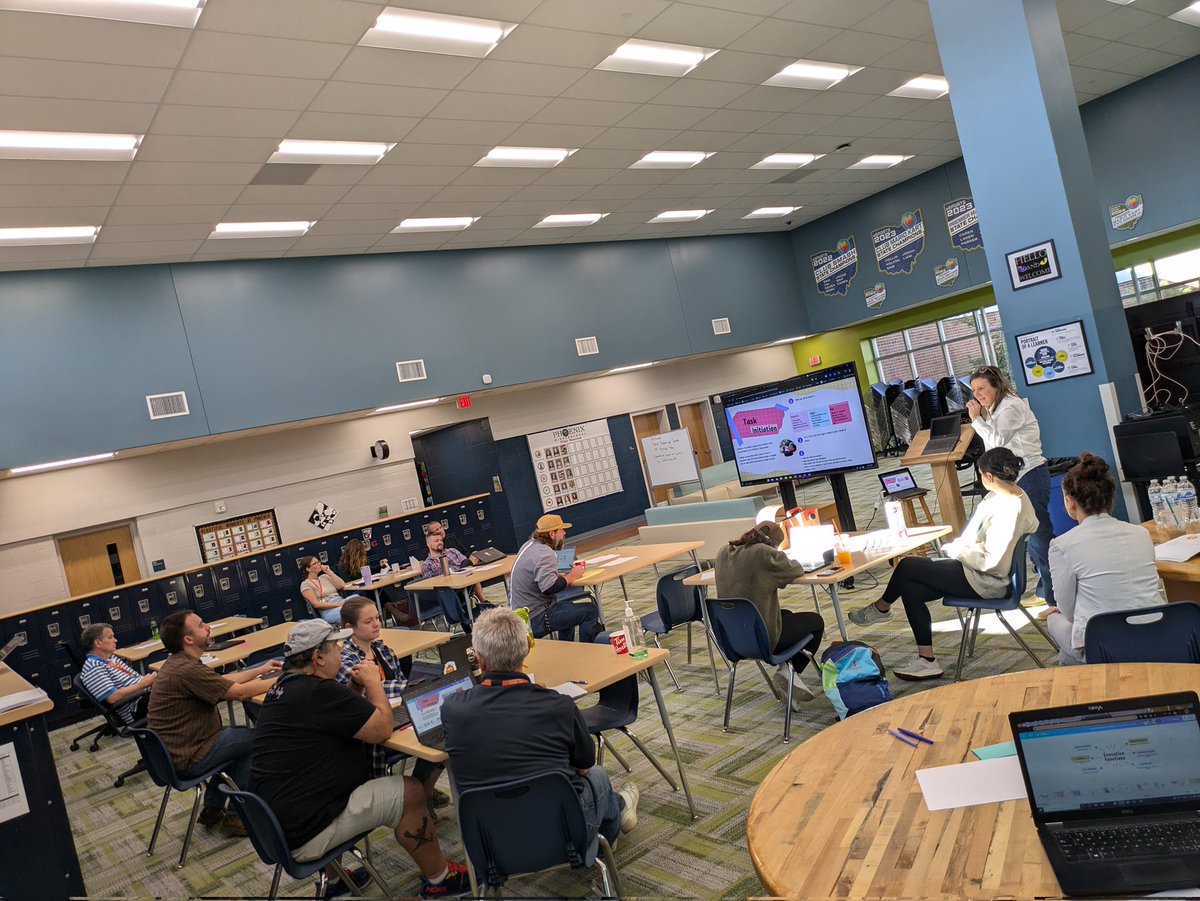 Great day of PD for <a href="/phxms/">Phoenix MS</a> and <a href="/WorAcademy/">Worthington Academy</a> today! Students will be back tomorrow so we can put these ideas into practice. #ItsWorthIt