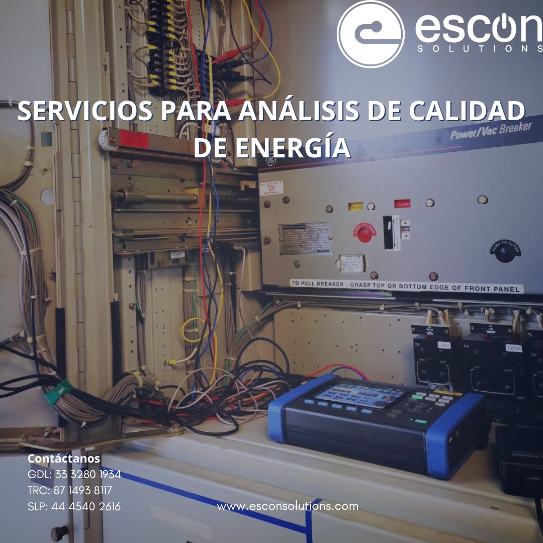 EsconSolutions's tweet photo. ¡Asegura la eficiencia energética de tu empresa con ESCON! ⚡🔍

Ofrecemos servicios de análisis de calidad de energía para identificar y solucionar problemas que afectan el rendimiento de tus sistemas. 

💡 No dejes que la calidad de energía afecte tu operación. https://t.co/tZLsJFJ64Y