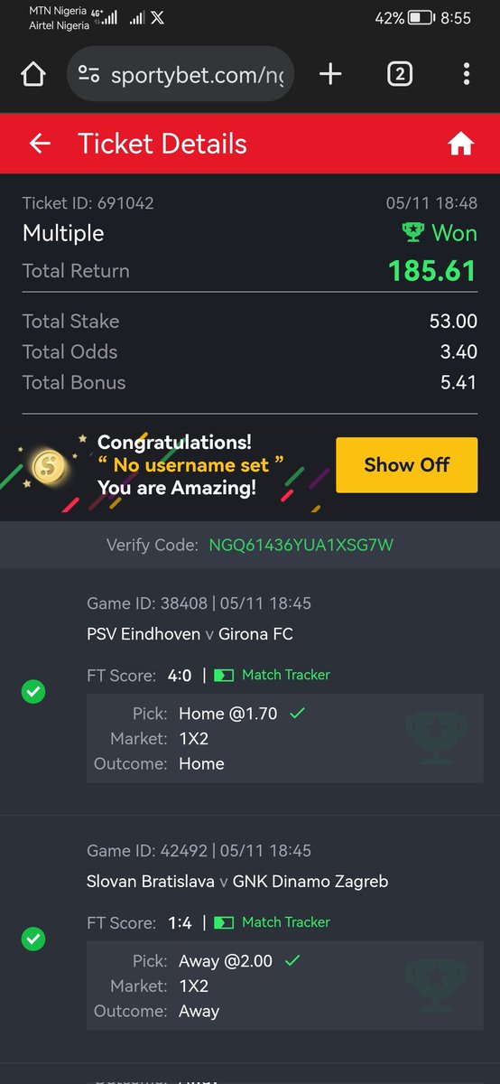 The day you decide to stake, that's d day thier eleribu will start.. I'm learning something new and I hope we win big someday.