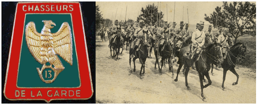 DMDisere's tweet image. Le saviez-vous ? : En 1914, le quartier Saint-Germain de Vienne accueillait le 13erégiment de chasseurs à cheval, dit « Chasseurs de la garde ».