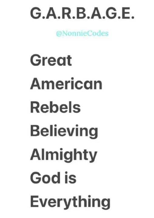 GaryAdams713's tweet image. MAGA GARBAGE will win out because YOU HATE AMERICANS. #loserTim