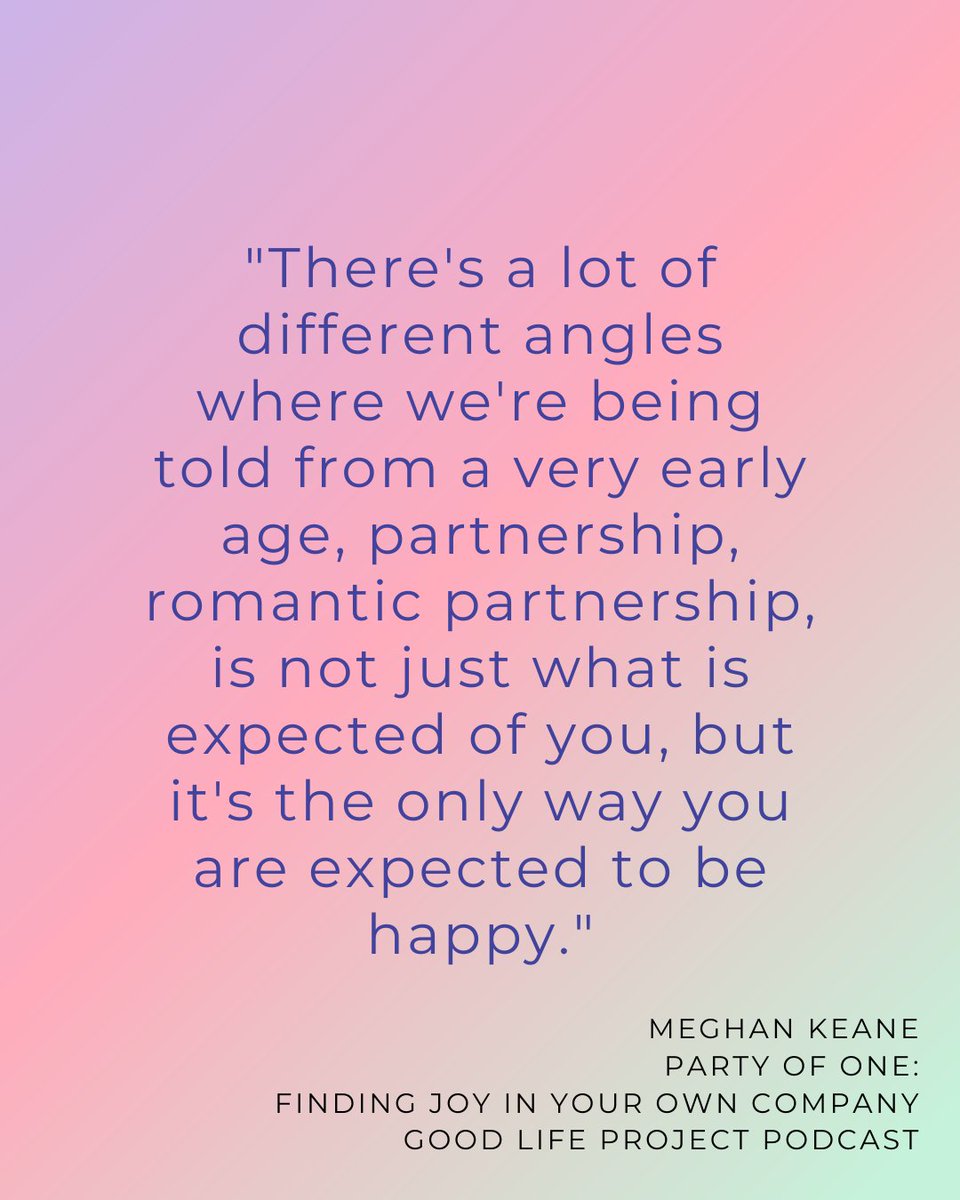 Good Life Project (@goodlifeproject) on Twitter photo 🎧 Thinking of life beyond relationships? Meghan Keane joins <a href="/goodlifeproject/">Good Life Project</a> to talk radical self-acceptance and thriving solo! goodlifeproject.com/podcast/how-to… 🎧 Thinking of life beyond relationships? Meghan Keane joins <a href="/goodlifeproject/">Good Life Project</a> to talk radical self-acceptance and thriving solo! goodlifeproject.com/podcast/how-to…