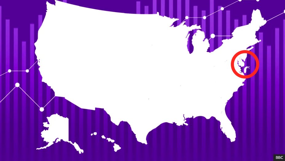In a stunning prediction, the <a href="/BBC/">BBC</a> seems to be projecting that Delaware will be... under water.