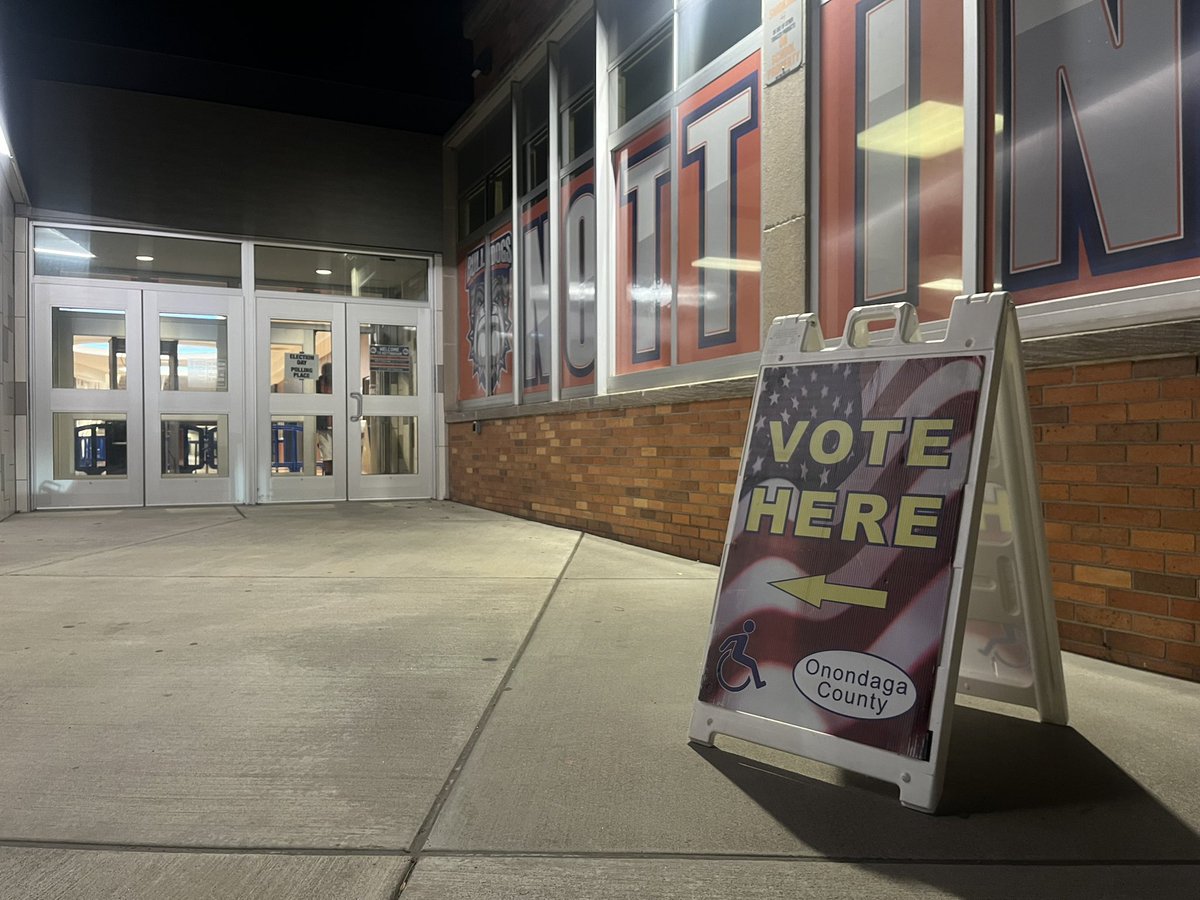 Samantha Olander (@samanthaolande) on Twitter photo With three hours left until the polls close in New York, voters continue to cast their ballots at Nottingham High School. We’re here reporting for <a href="/NCCNewsOnline/">NCCNewsOnline</a> asking voters why this election is important to them. #NHDIA #election2024 With three hours left until the polls close in New York, voters continue to cast their ballots at Nottingham High School. We’re here reporting for <a href="/NCCNewsOnline/">NCCNewsOnline</a> asking voters why this election is important to them. #NHDIA #election2024