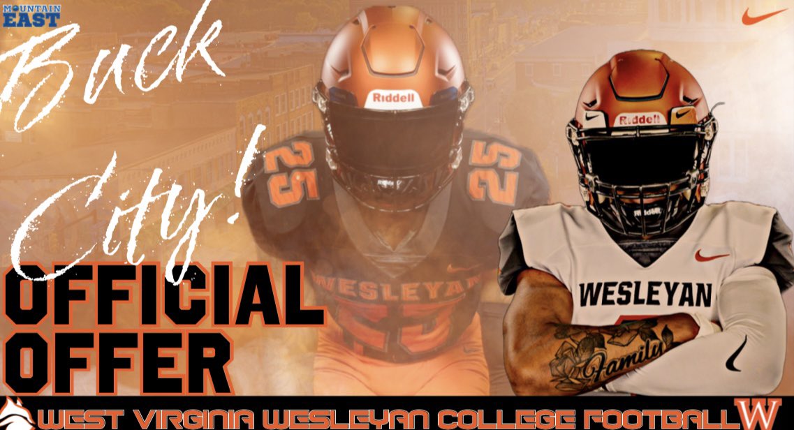 After a great conversation with <a href="/Jkingnfl/">Coach King</a> I am beyond blessed to receive an offer from West Virginia Wesleyan College. <a href="/WVWCFB/">WVWC Football</a> 
<a href="/CollegiateMb/">Myrtle Beach Collegiate Post-Grad Academy</a> 
<a href="/MrNoOffseason/">Coach R. Williams</a>