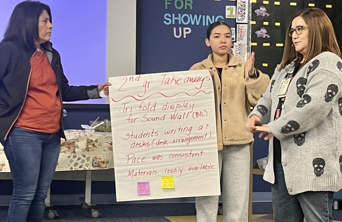 K-2 collaborating about the Phonics PD today. <a href="/nisdelemelar/">Elementary ELAR</a> <a href="/NISDMaryHull/">Mary Hull</a>