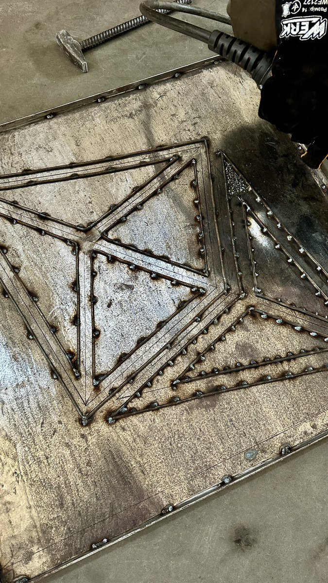 Alright, let’s start creating art with metal 🔥😎 #ETH