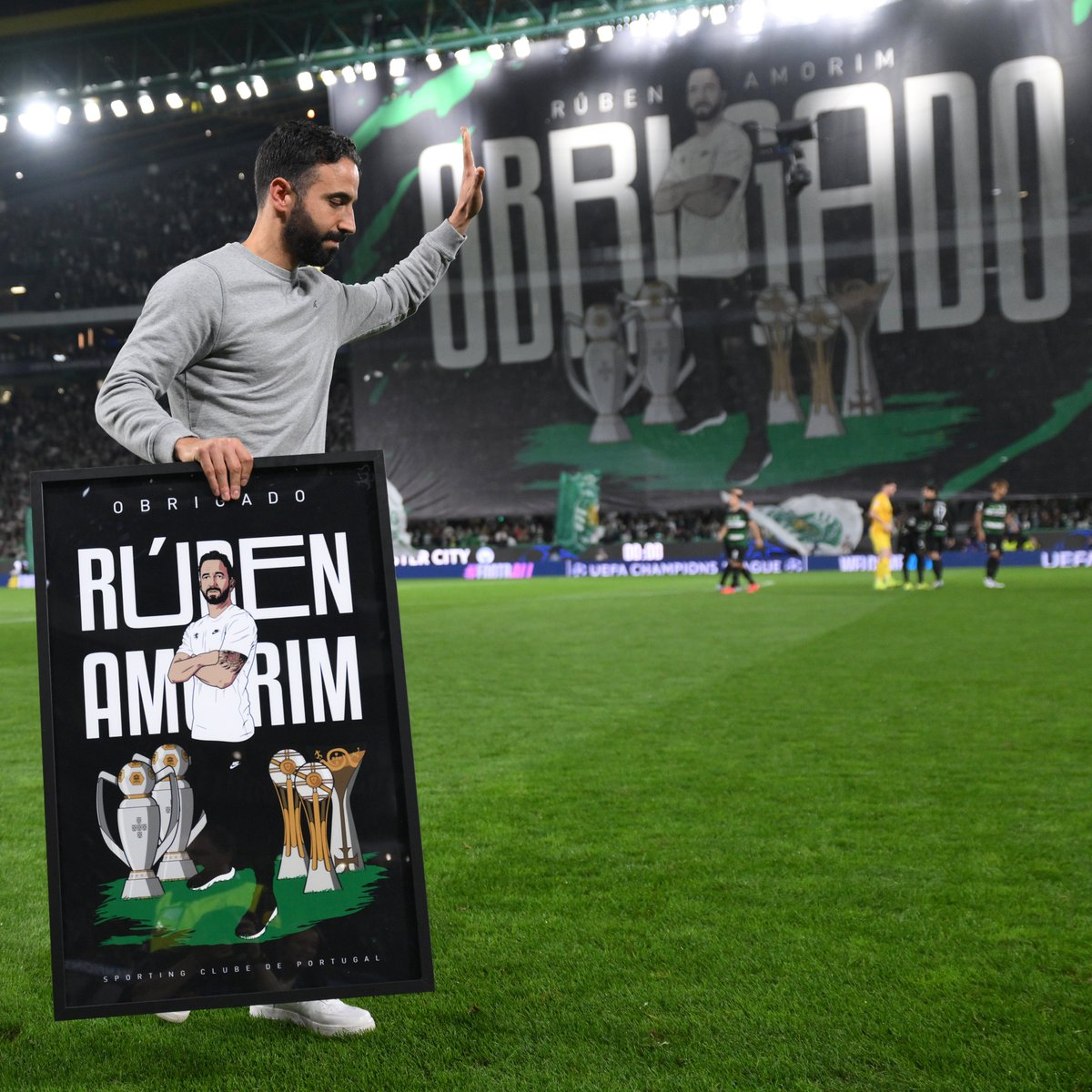 ChampionsLeague's tweet image. Obrigado, Rúben Amorim 💚 

#UCL