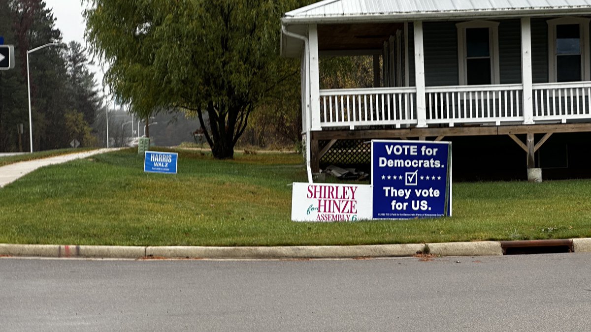 benwikler's tweet image. Yesterday, I knocked on doors in the bluest of all battleground state counties: Menominee. 82% for Biden. Former Menominee judge Macy Martin joined me; she knew almost every voter.

This is a special place for me. My godmother Ada Deer led the fight to restore tribal recognition.
