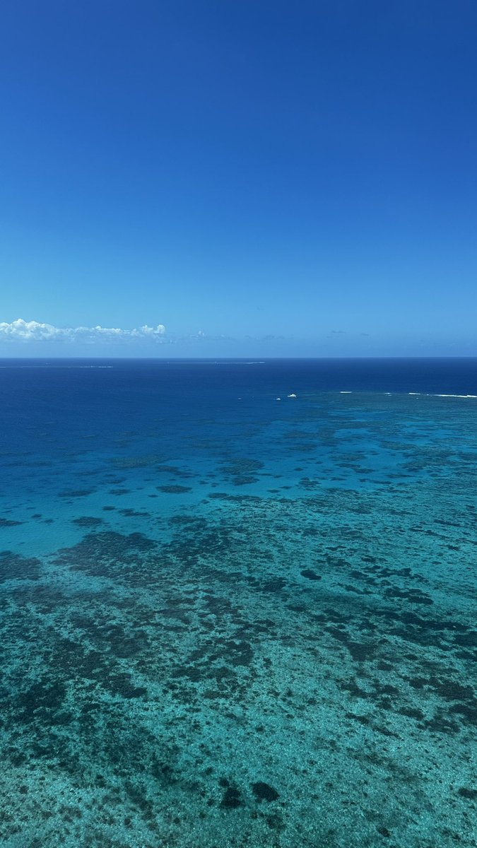 Helicopter view - Great Barrier Reef 🪸
