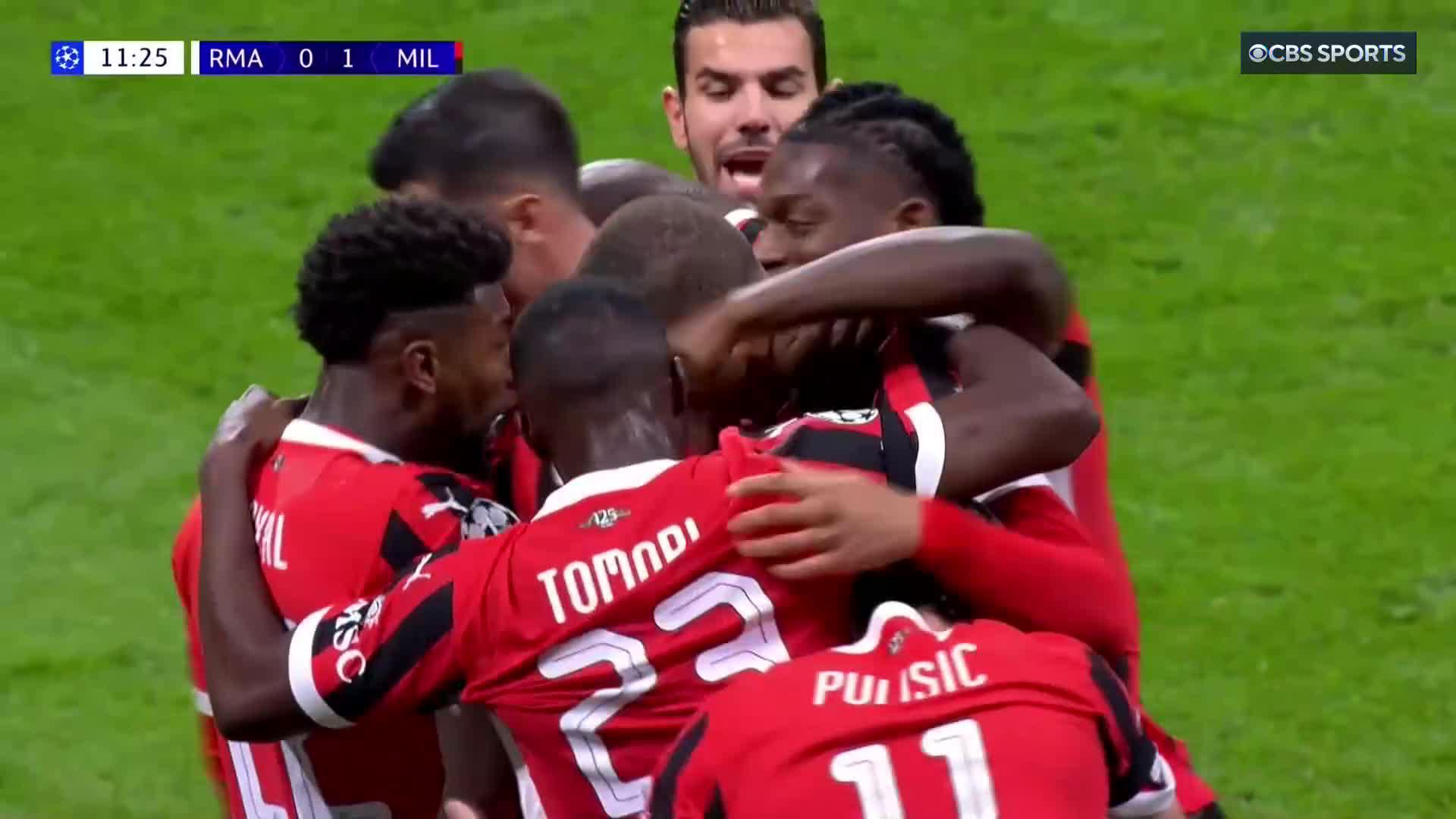 Christian Pulisic sets up Malick Thiaw’s first goal with Milan to STUN the Bernabéu 🤯