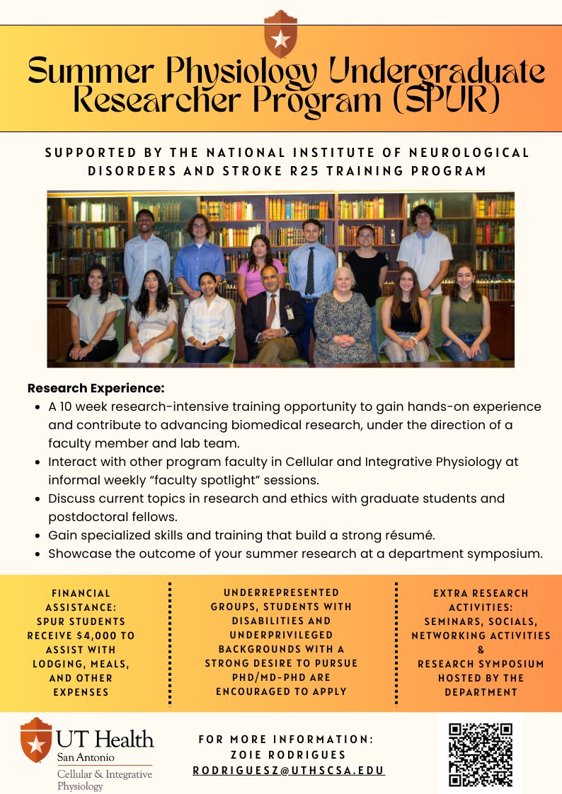 UT Health SA Physiology and Pharmacology Program tweet media