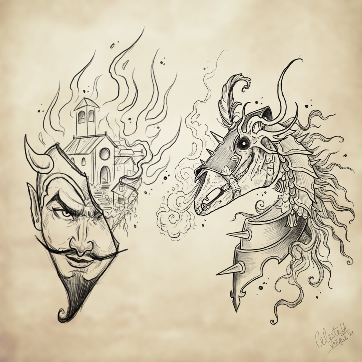 celestevtattoo's tweet photo. • 𝐒𝐩𝐨𝐨𝐤𝐲 𝐒𝐞𝐚𝐬𝐨𝐧 𝐅𝐥𝐚𝐬𝐡 •

Os comparto por aquí estos diseños que hice estas últimas semanas, inspirados por el ocultismo y horror folk.

Si te gustaría tatuarte alguno, tengo más info en mi otra red social 🖤

Espero que os gusten! 🕸️🕷️ https://t.co/SgXBB95H1o