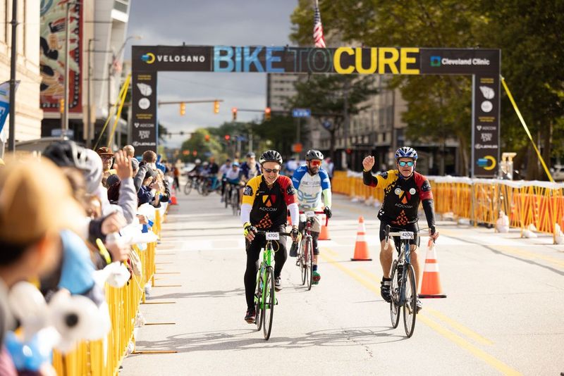 VeloSano (@bikevelosano) on Twitter photo When Roger Jones joined his third Bike to Cure, he had no idea it would be personal to him. He started treatment at <a href="/ClevelandClinic/">Cleveland Clinic</a> and joined a research study. He asked about the funding and found out it was from VeloSano. Read more stories of hope here: bit.ly/4adb97G When Roger Jones joined his third Bike to Cure, he had no idea it would be personal to him. He started treatment at <a href="/ClevelandClinic/">Cleveland Clinic</a> and joined a research study. He asked about the funding and found out it was from VeloSano. Read more stories of hope here: bit.ly/4adb97G