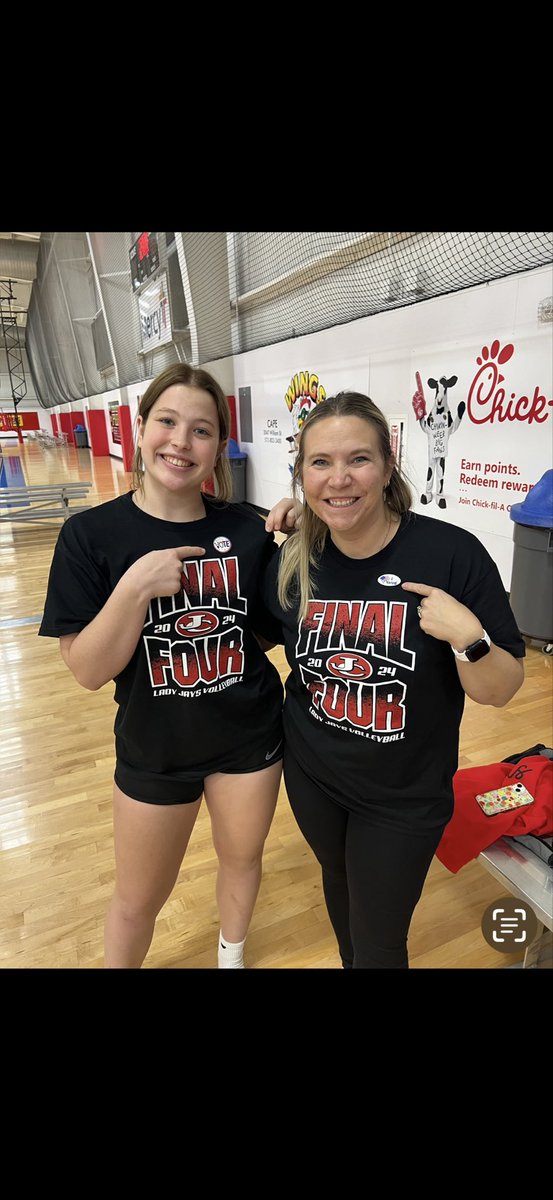 Jays go to final four AND vote. Good luck lady jays vb team!  #jaysvote