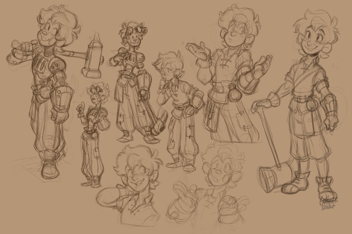 GhostlyGhosti's tweet photo. Got potionomics on the brain and really loved seeing the concept art so had to slap my character Oswood in there!  Was a fight between making them human or more of a robot. The robot design won out.
#potionomics #fandesign #fanart https://t.co/BFd4kNEyFf
