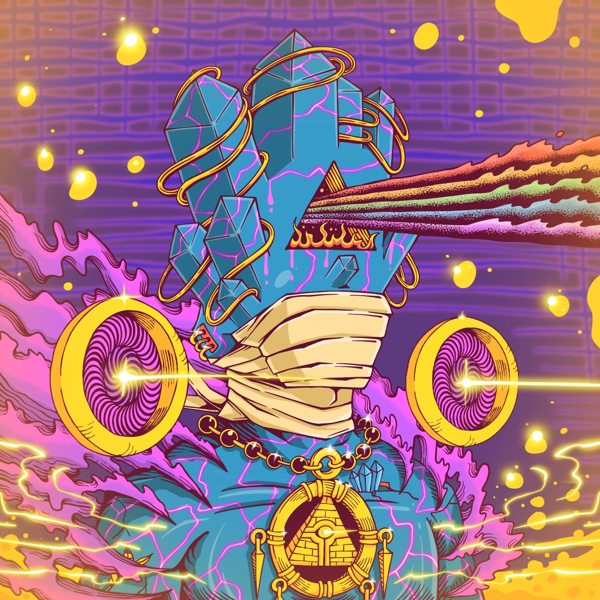 AmpzClub's tweet photo. An amazing artist, fren and the creator of the Ampz collection bringing the heat with our first 1:1.  

Each 1:1 will have their own unique set of benefits and perks making them the most sought after in the collection. 

Interact to be considered for OG. 🔥🌈 https://t.co/zGVBbzqUk3