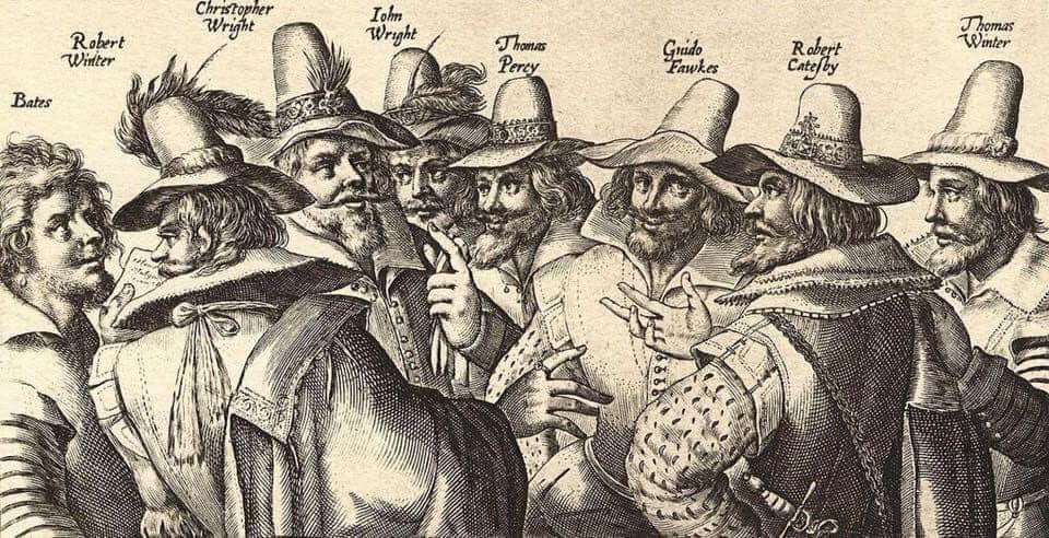 The gunpowder plot probably would’ve been more successful if they'd spent more time planning, and less time hiding Bates' hat.