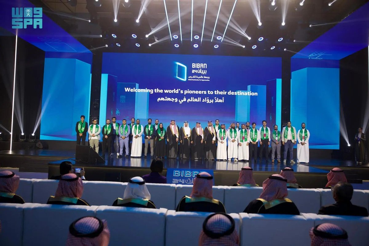 SPAeconomic's tweet photo. 38 رائد أعمال في قطاعات واعدة يحصلون على الإقامة المميزة خلال ملتقى "#بيبان24".
https://t.co/cCZqUVRQoX
#واس_اقتصادي https://t.co/P5NLBfdE36