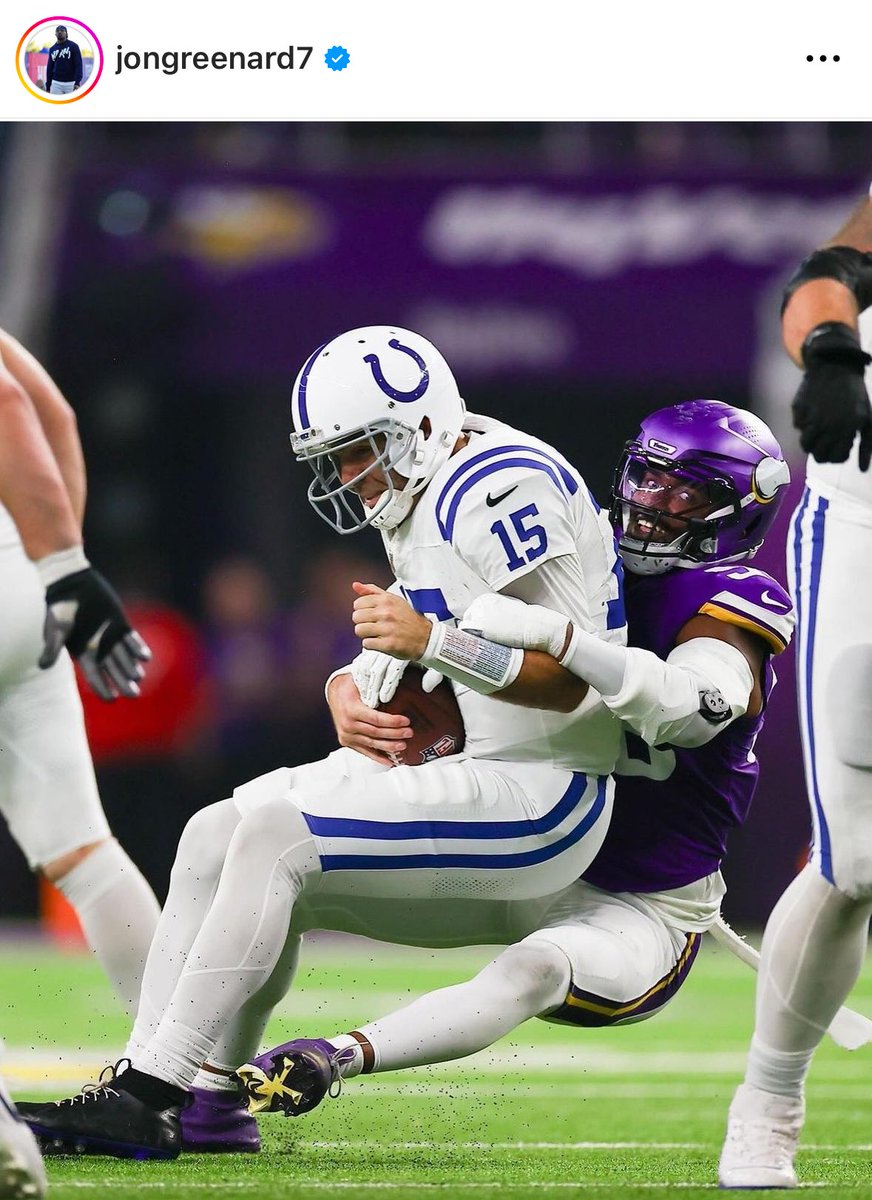 Will Ragatz (@willragatz) on Twitter photo Jonathan Greenard smiling for the cameras while sacking Joe Flacco is incredible
instagram.com/p/DCAFoGqhrCn/… Jonathan Greenard smiling for the cameras while sacking Joe Flacco is incredible
instagram.com/p/DCAFoGqhrCn/…