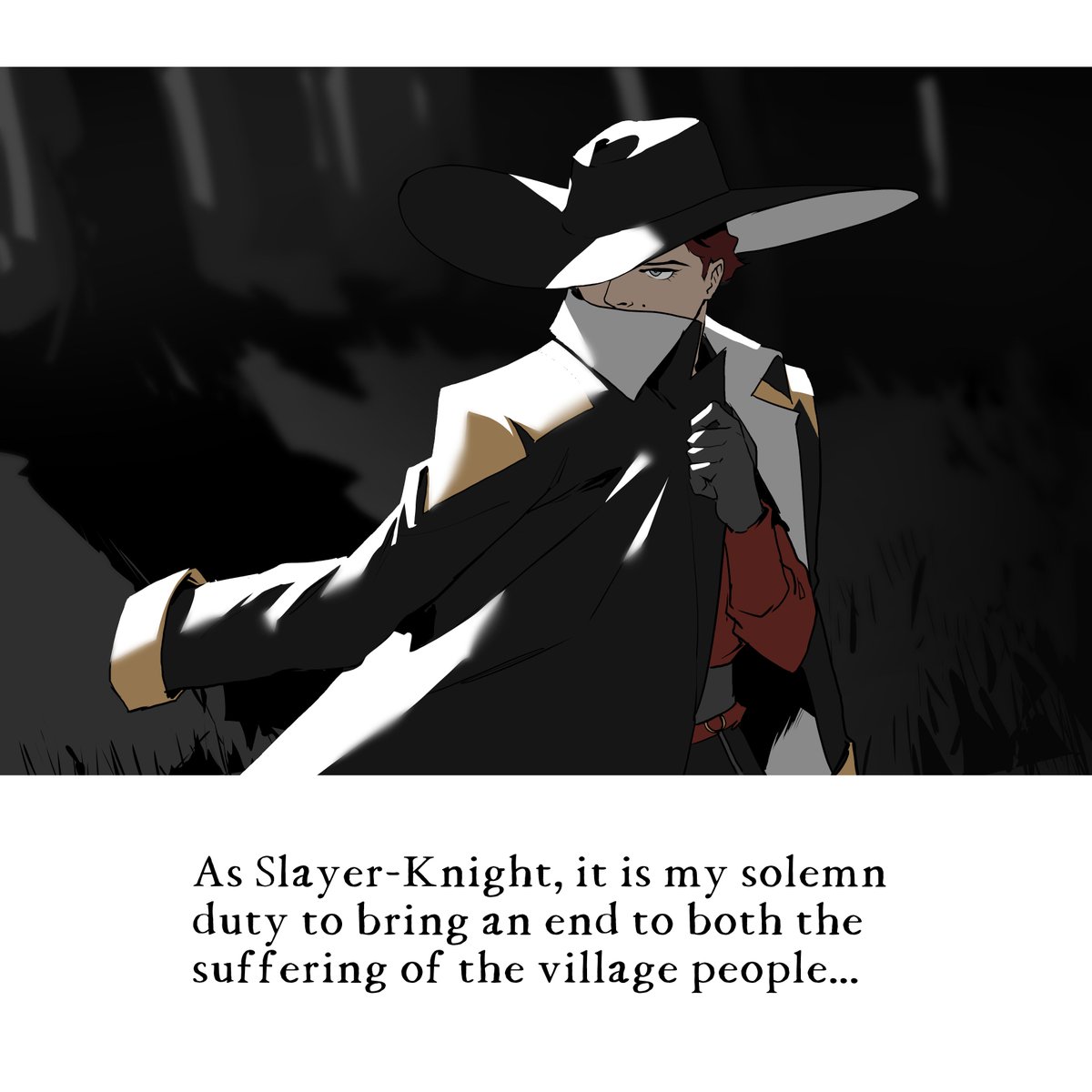 NeverDraws's tweet photo. Vampire/Slayer 1/2 https://t.co/NO9bYU8tfN