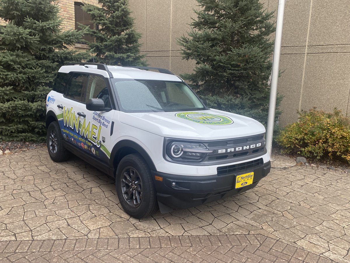 She's wrapped, ready and raring to go  (to one lucky winner in three months)! Tickets for the 2024-25 DAHA Raffle are now available from DAHA members and at the DAHA office. Thanks to <a href="/NorthStar_Ford/">NorthStar Ford</a> for your seventh year of sponsorship and this 2024 Ford Bronco Sport Big Bend!