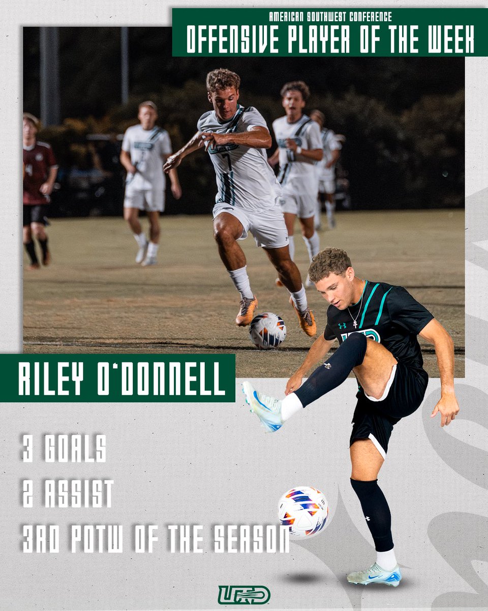 Ending his Comet career with conference recognition ☄️ #Whoosh