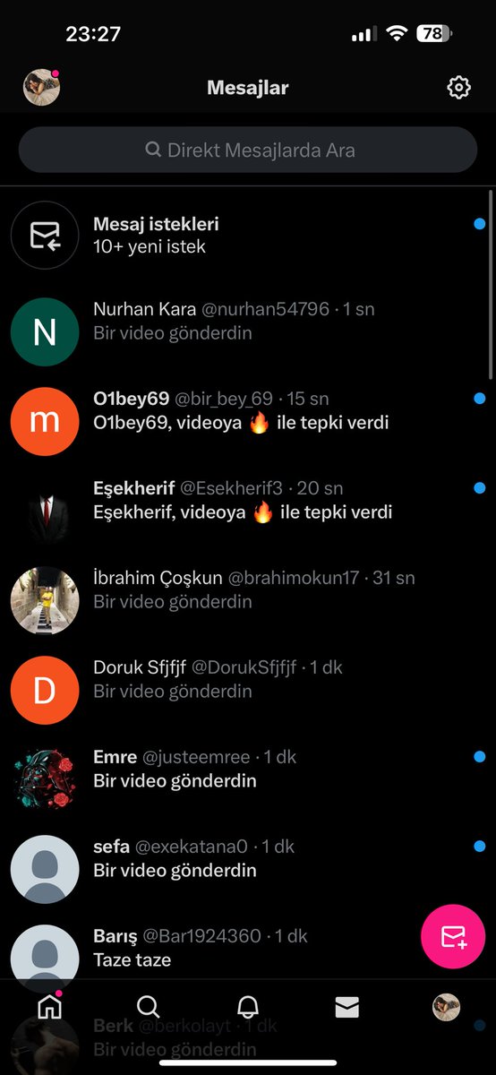 atmaya devam ediyorum