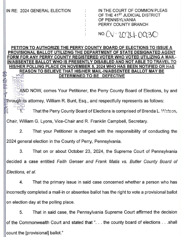 PACourts's tweet photo. Order and Petition out of Perry County

Read more here: https://t.co/izoVhqehSu https://t.co/YRXnEbSclL