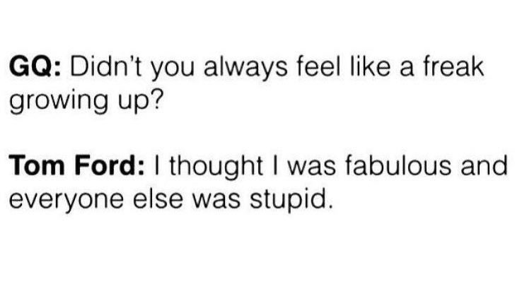 tom ford is me