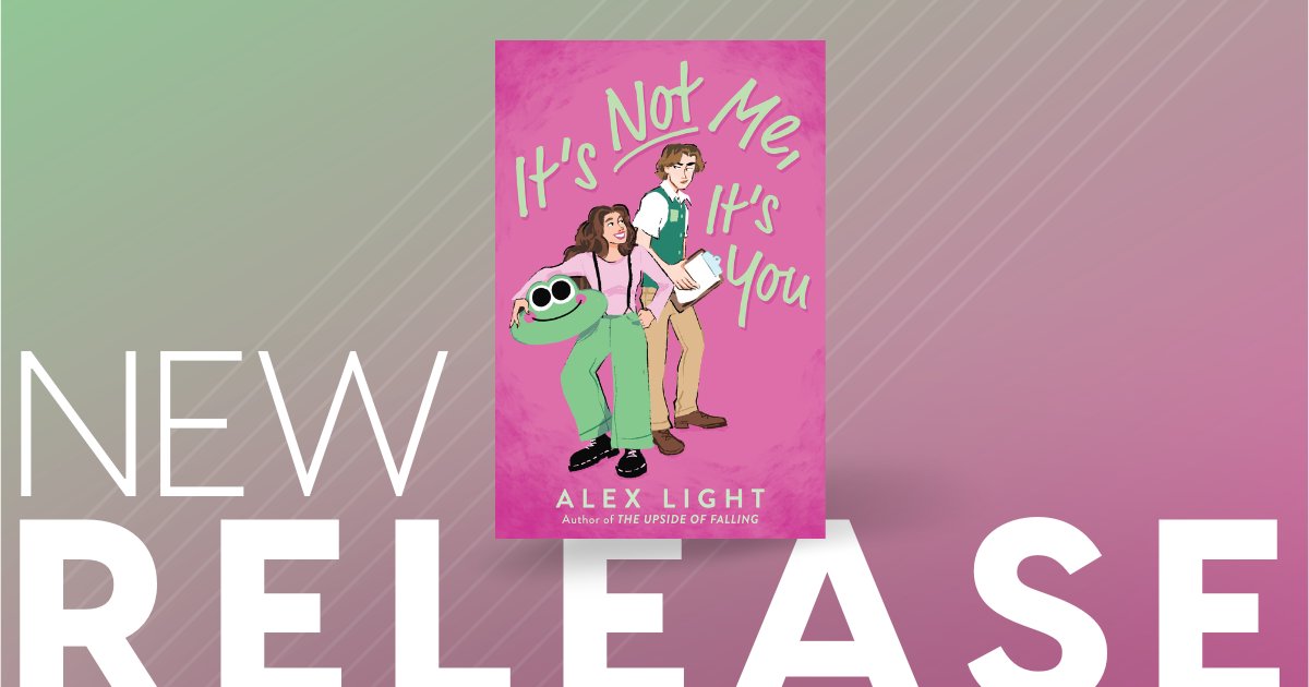 The snark and chemistry of Better Than the Movies meets the summer fun and family hijinks of The Summer of Broken Rules in <a href="/alightstories/">alex light</a>'s #ItsNotMeItsYou—on sale today! Learn more here: bit.ly/3Ad40Z5