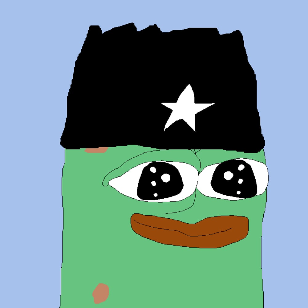 Kanyesweatz's tweet photo. @benlio @cyberjakeaped @PENGEESape @pepeesnft big facts https://t.co/VTeOTefLaD