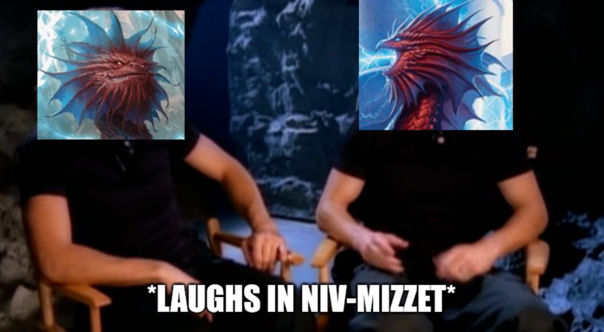 Me brewin' new Niv-Mizzet. #wotcstaff