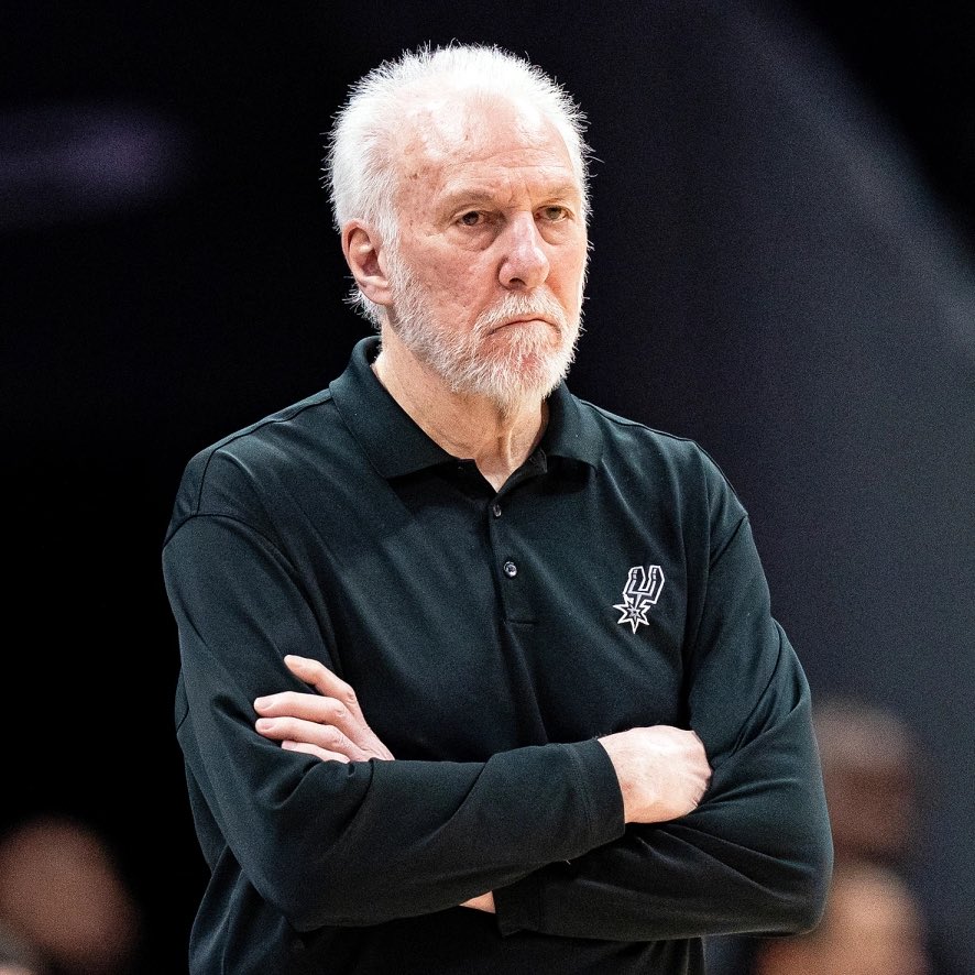 LegionHoops's tweet photo. REPORT: “There is a great level of concern” for Coach Gregg Popovich as he takes an indefinite break from coaching for his health, per @ShamsCharania 

Oh man… https://t.co/5ilBZLXFLY