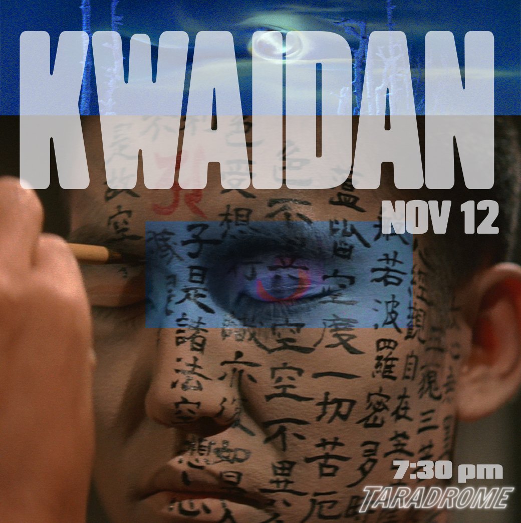 Videodrome (@videodromeatl) on Twitter photo Join us next Tuesday at the Tara for a rare screening of the iconic Japanese horror anthology, KWAIDAN (1964), with a live introduction by none other than Silver Screen Spook Show’s Professor Morte! <a href="/profmorte/">Shane Morton</a>
Tickets: taraatlanta.com/movie/taradrom… Join us next Tuesday at the Tara for a rare screening of the iconic Japanese horror anthology, KWAIDAN (1964), with a live introduction by none other than Silver Screen Spook Show’s Professor Morte! <a href="/profmorte/">Shane Morton</a>
Tickets: taraatlanta.com/movie/taradrom…
