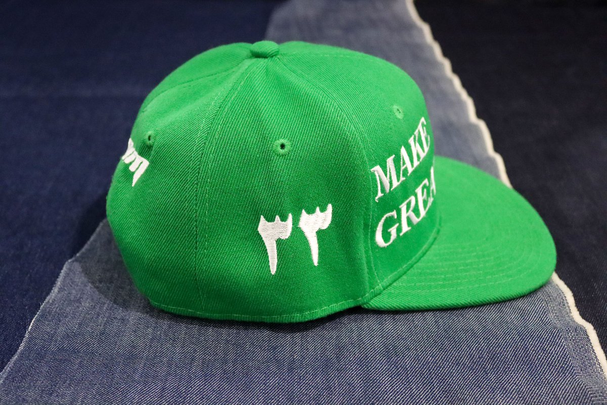 deenimjeans's tweet photo. Announcing our first drop. The Make Denim Great Again SnapBack.

10% of proceeds will go to the Junaid Jameshed Foundation in Pakistan to help women learn Quran and sewing skills.

https://t.co/LHd7YHdqeE

#Denim #Snapback #Fashion #ForSale #SmallBusiness
#Islam #Muslim https://t.co/6YnpuGddjK