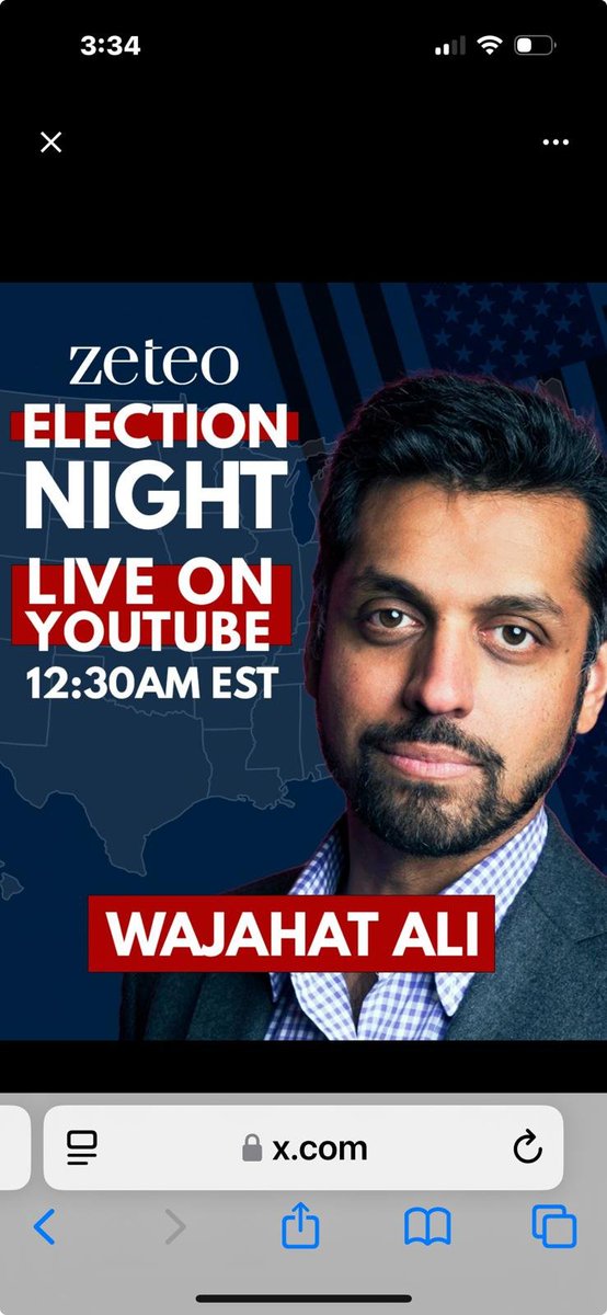 Folks this is disinformation. I am not this young anymore, I've gained 10 pounds, and I have grey hair. But the rest is...accurate.

Join me and <a href="/mehdirhasan/">Mehdi Hasan</a> on <a href="/zeteo_news/">Zeteo</a> tonight at 12:30 am when I believe we will be welcoming the first female President of the United States