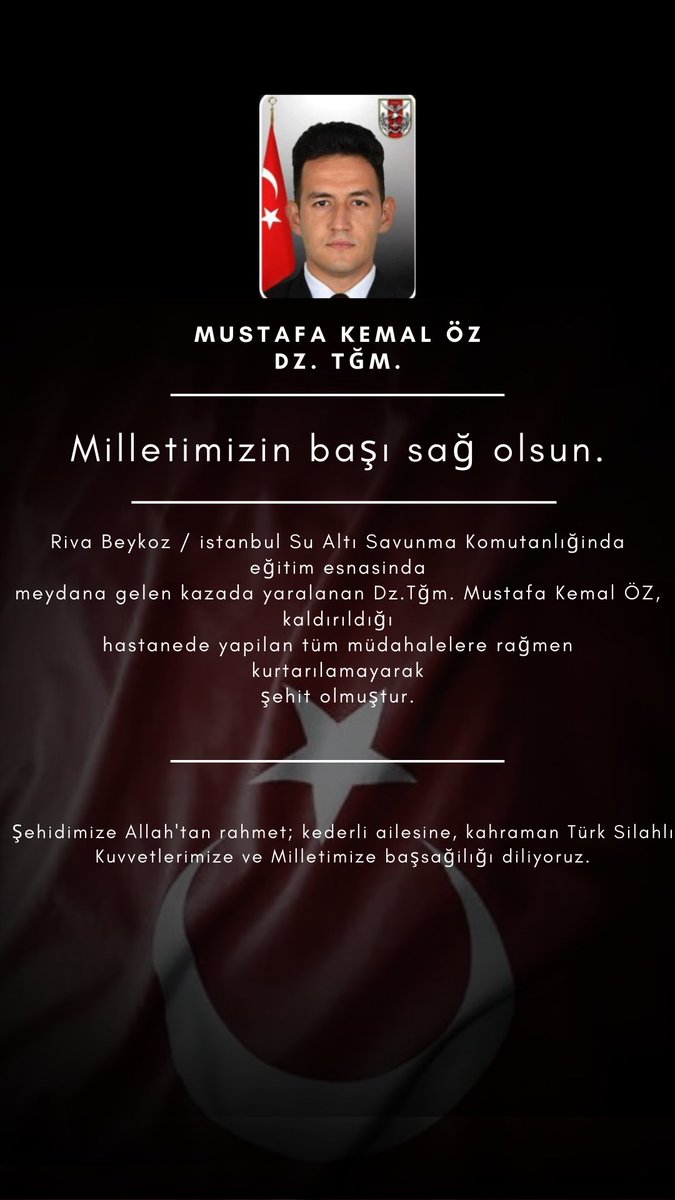 namutenahitry's tweet photo. #SonDakika #sehit | Mustafa Kemal ÖZ
Dz. Tğm. https://t.co/JyV1c3H8x2