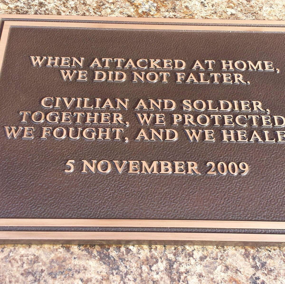 WWWife's tweet photo. 15 years ago today...Never forget Nov 5 2009. Thinking of all the FtHood family today, every day, and all day. Love you all🇺🇲❤️ #fthood #nov52009 https://t.co/sfrZSPprYj